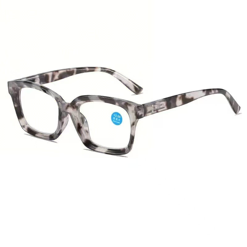 🔥Hot Sale-✨👓Tortoiseshell Reading Glasses - Blue Light Blocking Oversized Square Reaters