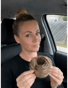Synthetic Messy Bun Hair Piece for Women