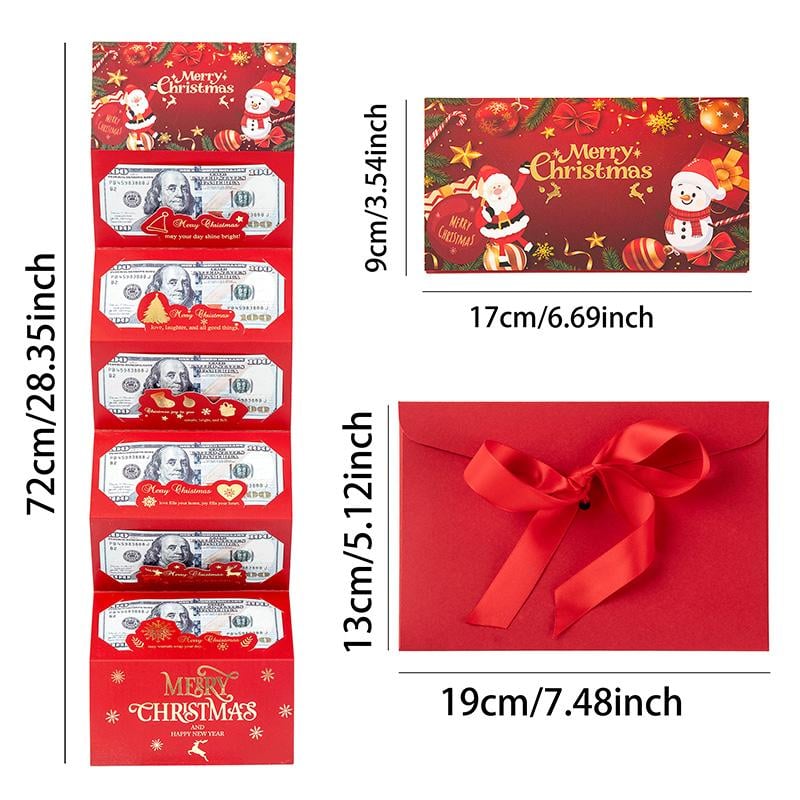 🎁Last Day Special 49% OFF-Christmas Cash Gift Envelope