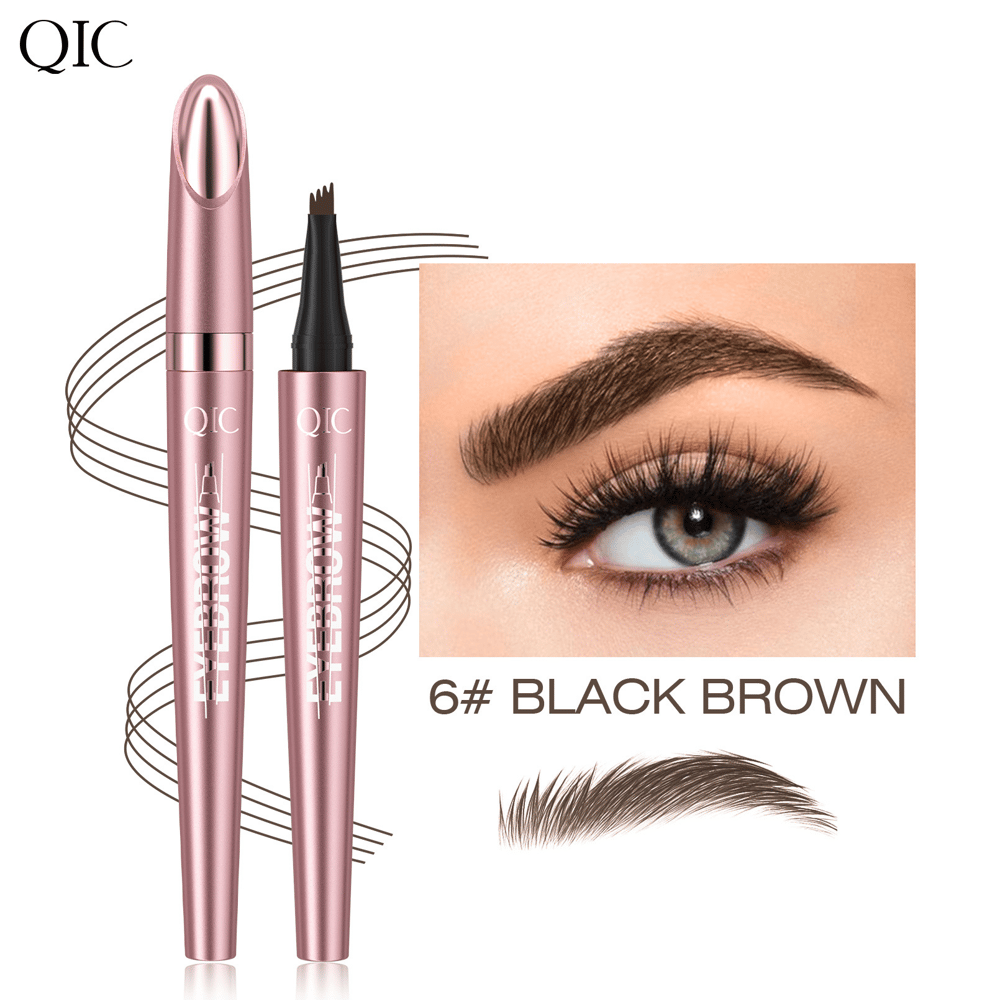 🔥Buy 1 Get 1 Free-Waterproof Micro-Fork Eyebrow Pencil, Long-Lasting Brow Pen for Natural Hair-Like Strokes