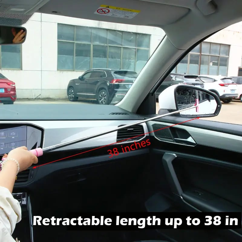 🔥Last Day 49% OFF🔥Retractable Car Rearview Mirror Wiper