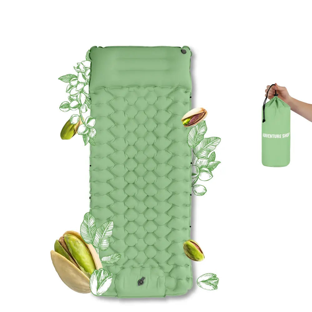 🔥Last 50% 🏖️Lounge Mat– Portable, water-bottle sized, and self-inflating