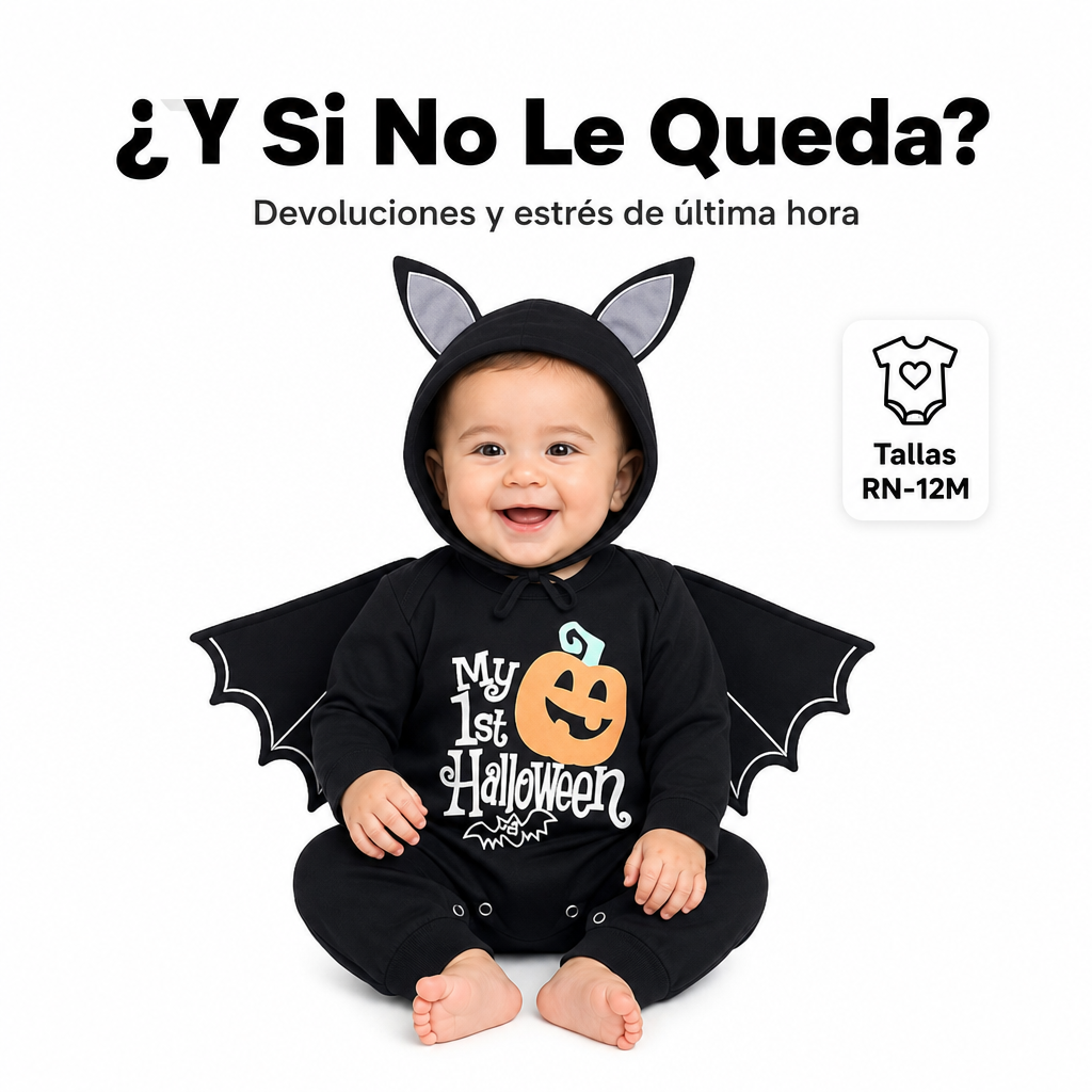 🎃FINAL CLEARANCE: BABY BAT COSTUME