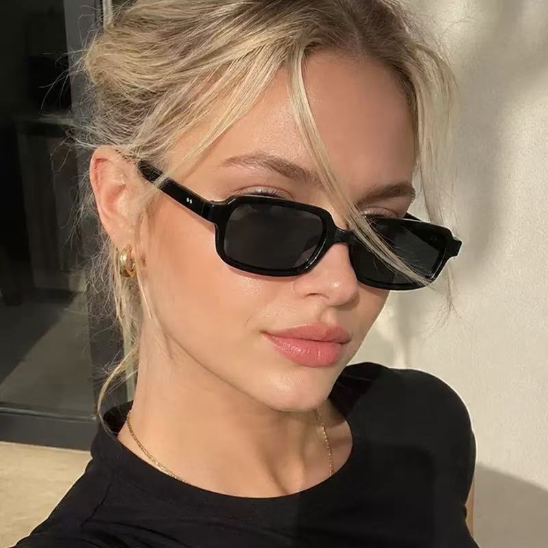 🖤 Slim-Face Rectangle Sunglasses