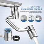 Last Day 49% OFF🔥The newly enhanced 360° swivel faucet extender