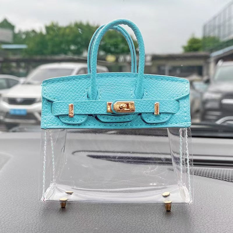 Creative Mini Tote Key Holder – Cute Women’s Car Key Handbag Case