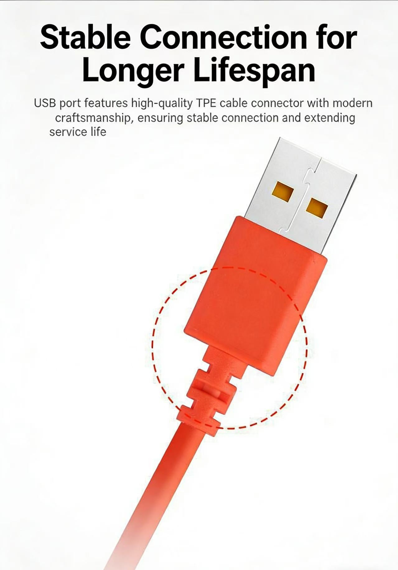 Moving Rogue Dog Cell Phone Data Charging Cable