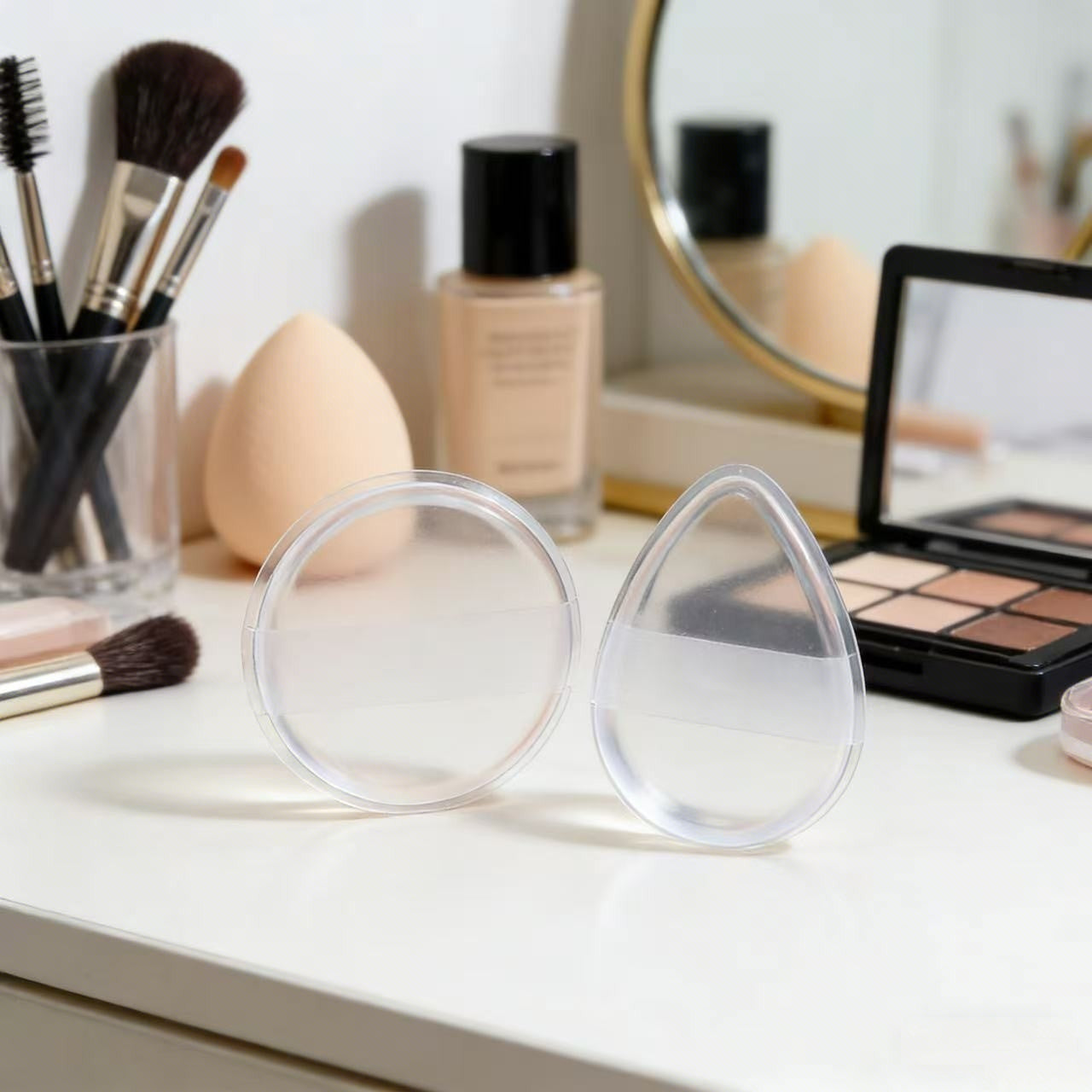 No-Mess Silicone Makeup Sponge – Flawless Application, Zero Product Waste