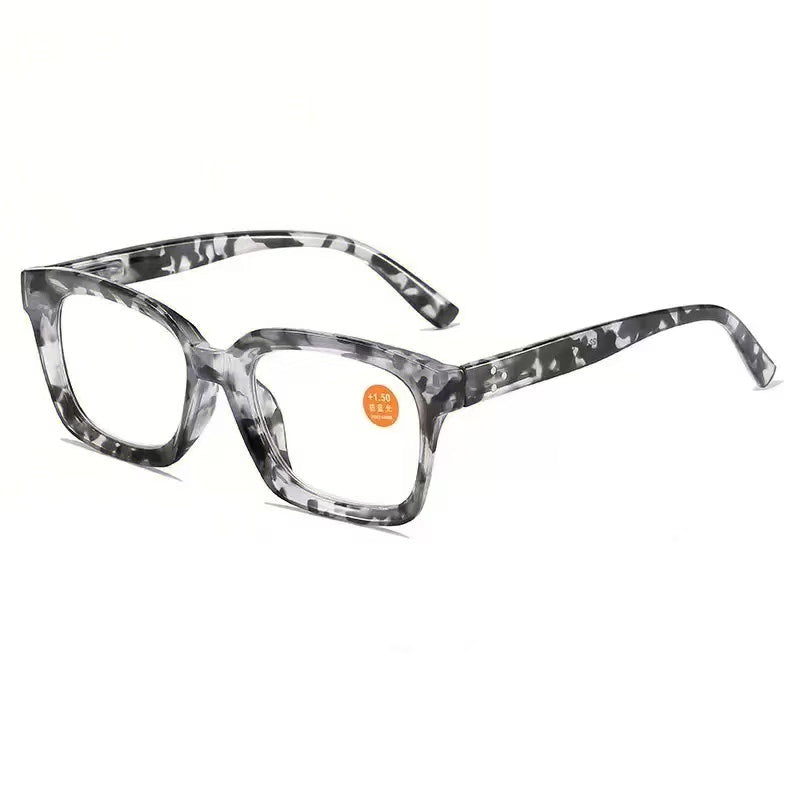 🔥Hot Sale-✨👓Tortoiseshell Reading Glasses - Blue Light Blocking Oversized Square Reaters