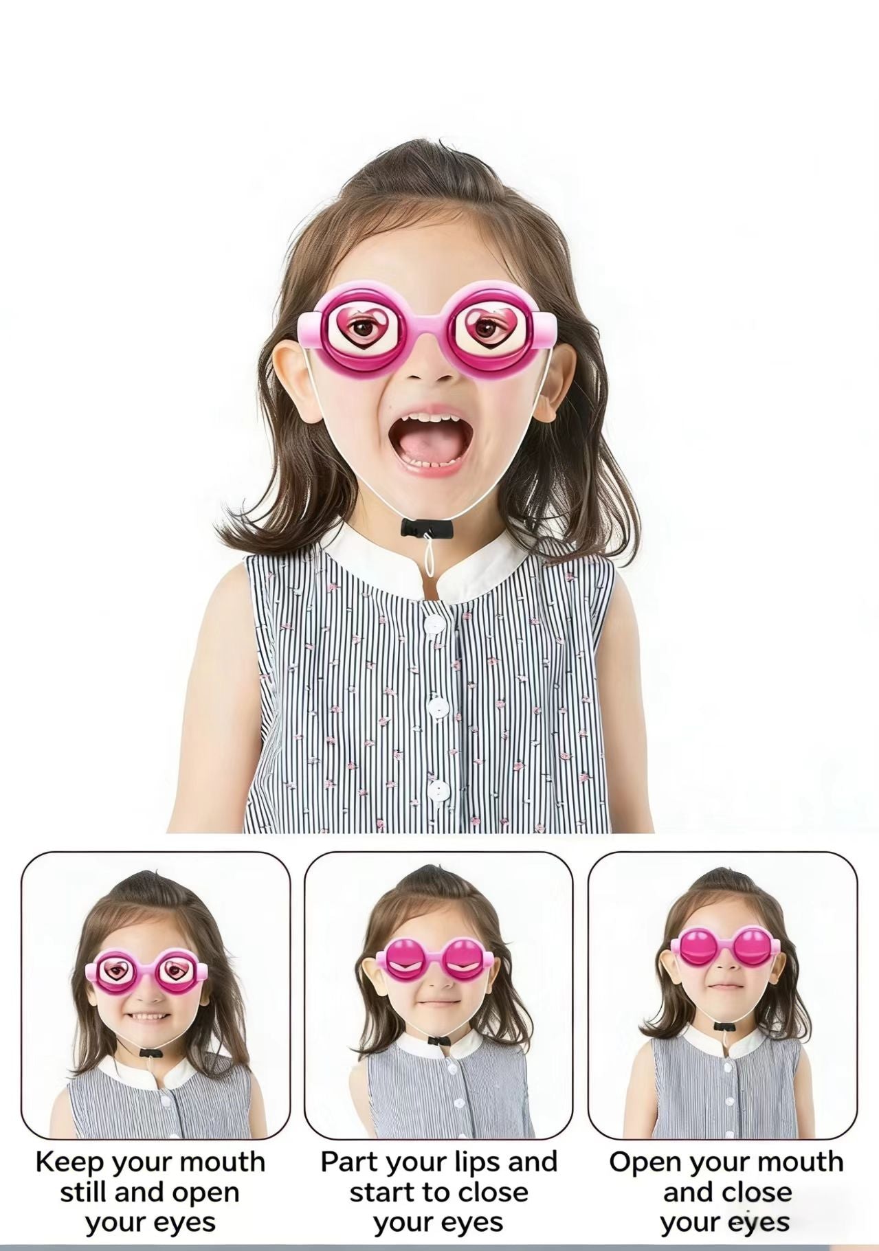 🎭 Crazy Eyes Goofy Glasses – Gifts for kids, quirky, humorous, creative