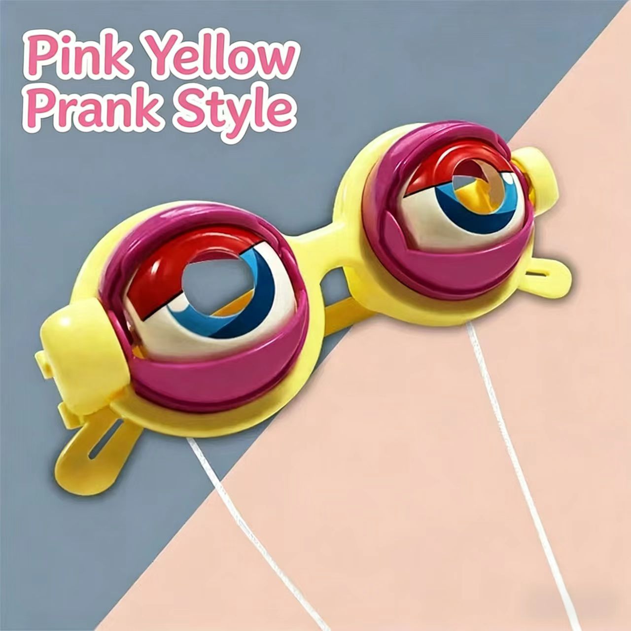 🎭 Crazy Eyes Goofy Glasses – Gifts for kids, quirky, humorous, creative