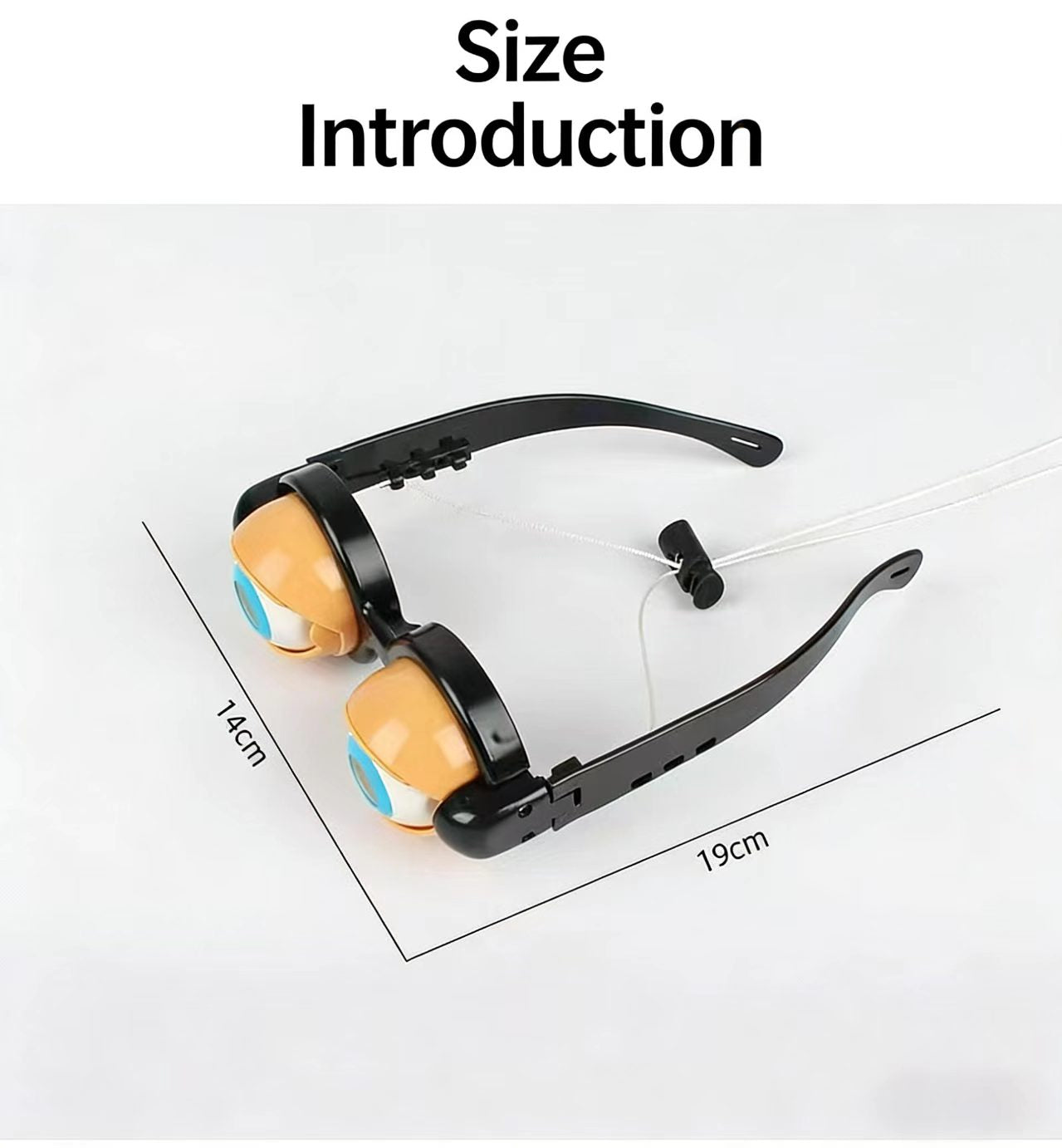 🎭 Crazy Eyes Goofy Glasses – Gifts for kids, quirky, humorous, creative