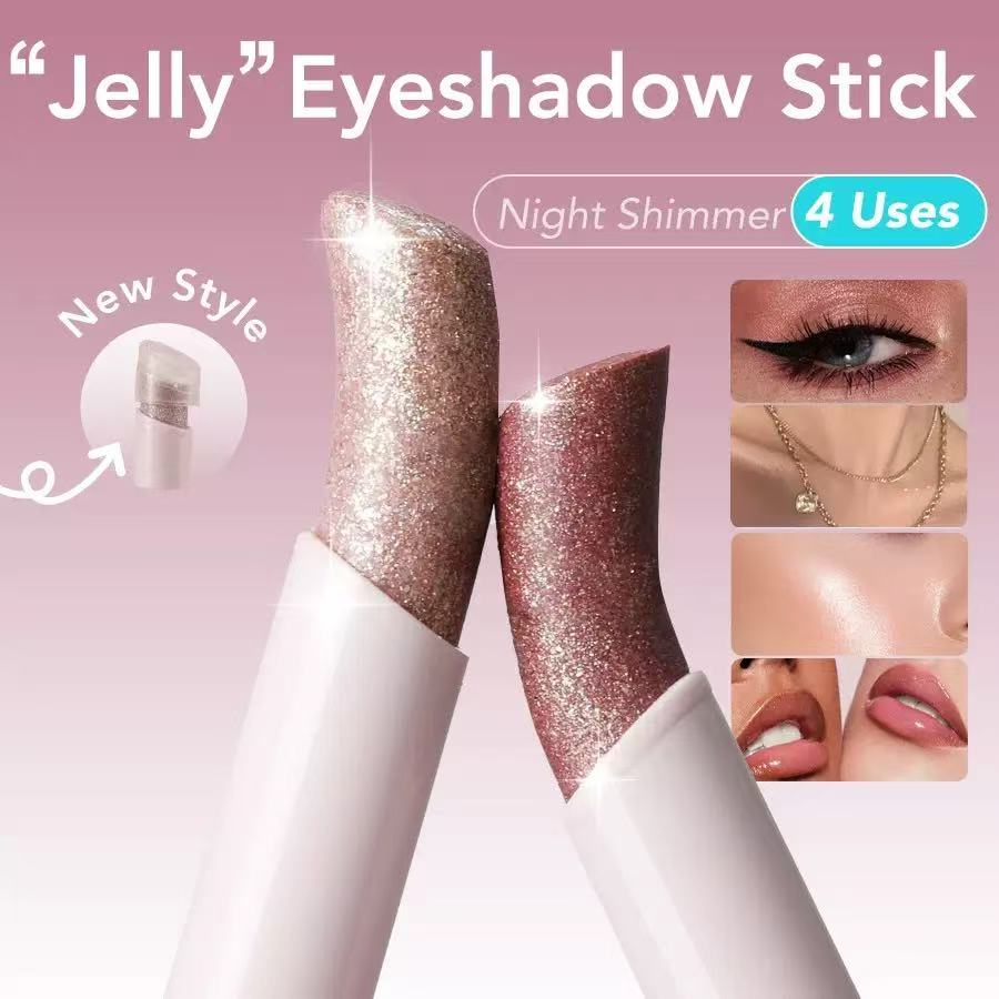 🔥Last Day 49% OFF-Jelly Eyeshadow Stick: Apply in 3 seconds for a sparkling, starry look