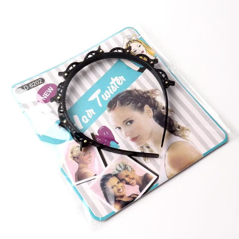 🔥The Last 50% Off👧Toothed Braided Headband – Instantly Upgrade Your Look