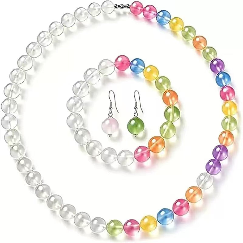 🌈UV Color-Changing Necklace That Turns Rainbow in Sunlight