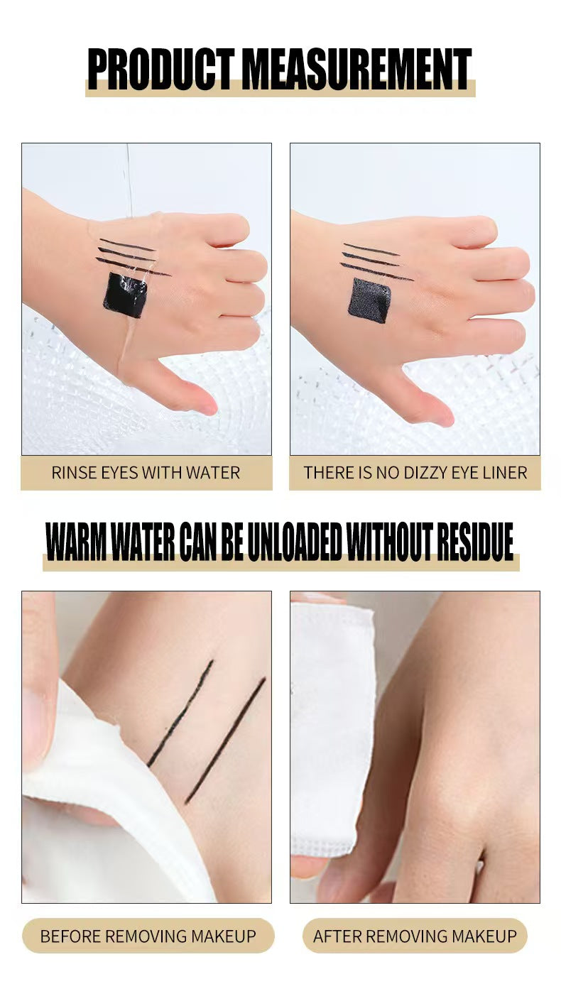 Long-Lasting Liquid Eyeliner Sharp Lines. Bigger-Looking Eyes. Zero Smudging.
