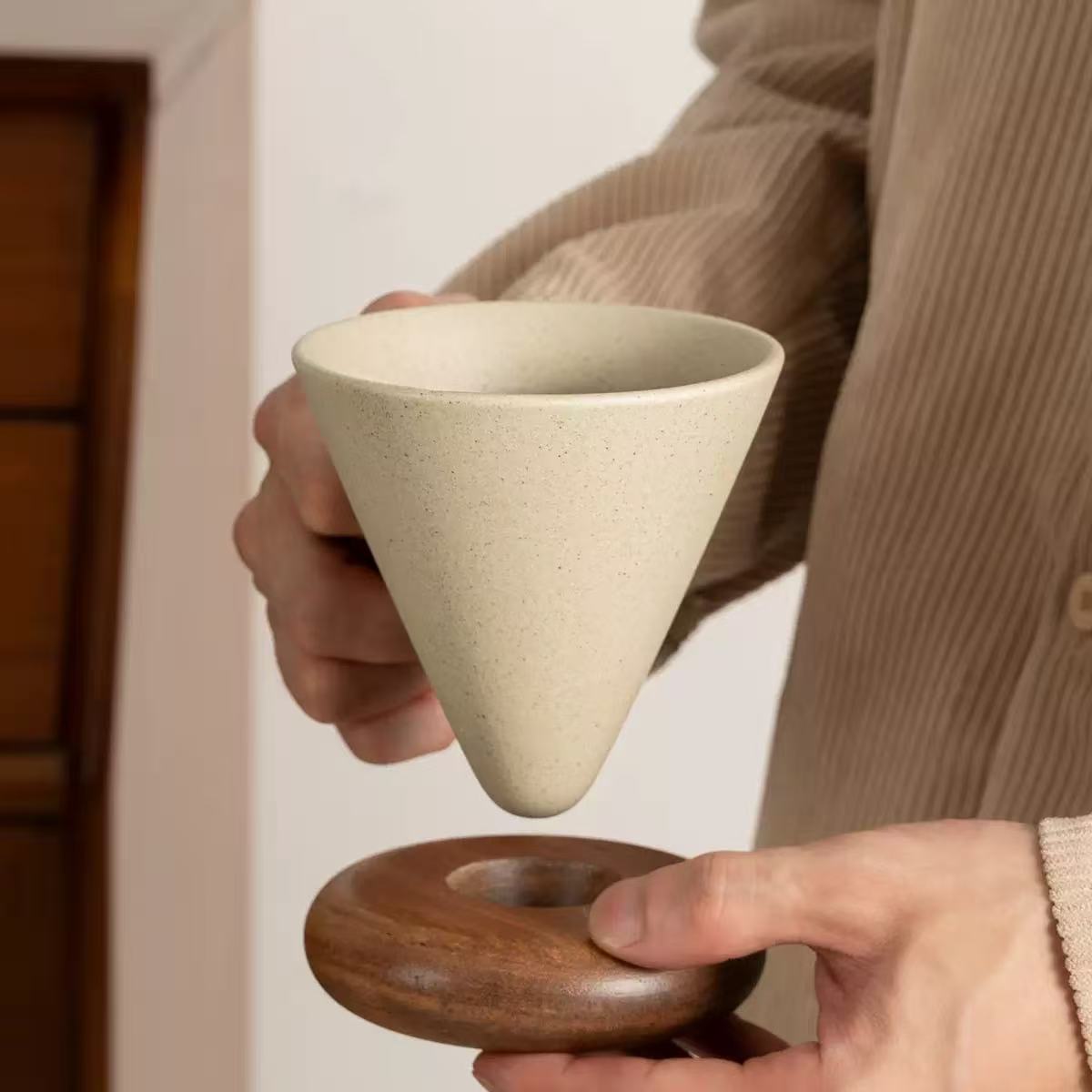 New Arrivals for Spring Festival ☕️ Vintage Ceramic Coffee Cups | Japanese-style, Minimalist, Creative, Home Barista