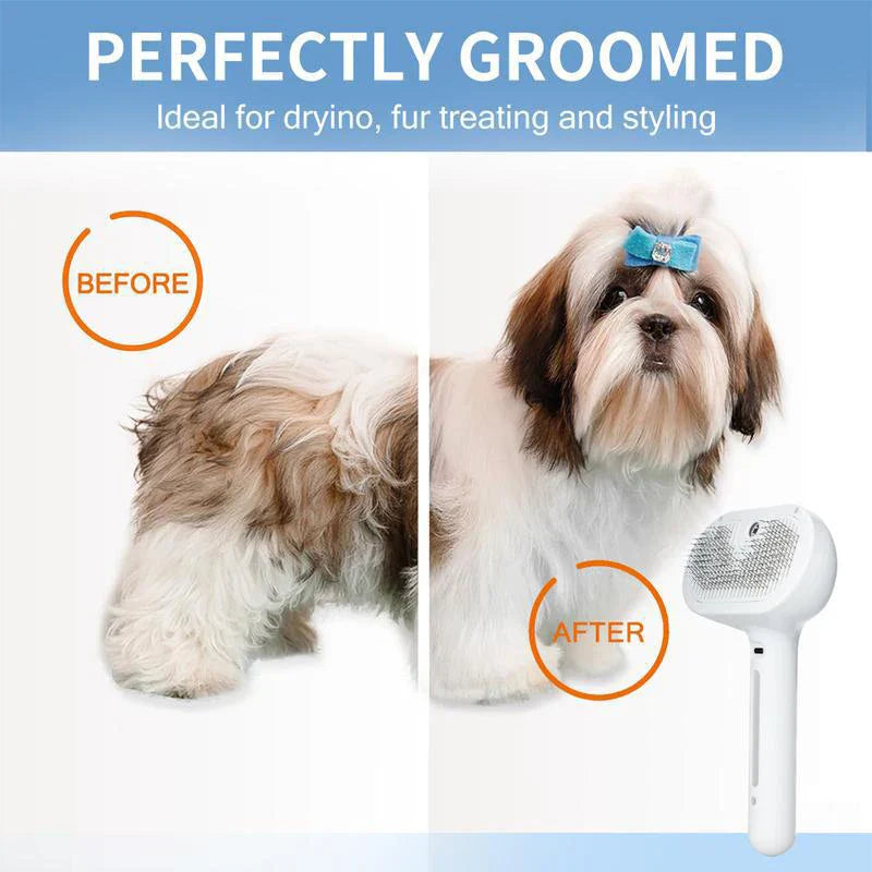 🔥Get 50% OFF today-3 in 1 Pet Steam Comb