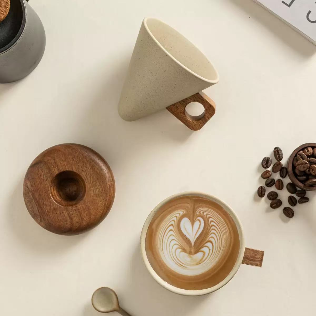 New Arrivals for Spring Festival ☕️ Vintage Ceramic Coffee Cups | Japanese-style, Minimalist, Creative, Home Barista