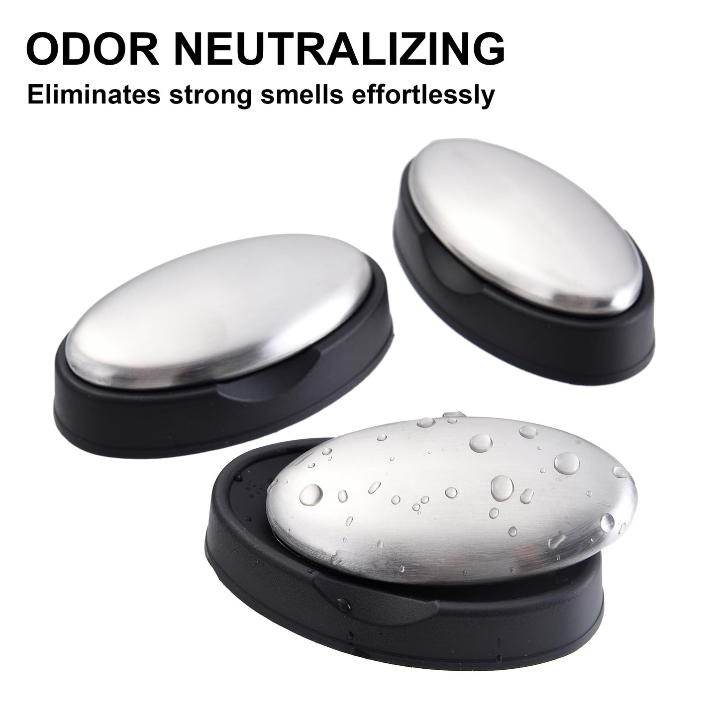 🧼Stainless Steel Soap，Remover Rub Away Fish Garlic Onion Smell from Hand
