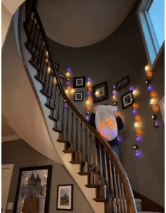 🔥Hot Sale 50% OFF🔥 Halloween String Lights Battery Operated – 2 Modes (Steady & Flash), 10ft 10LED 🎃