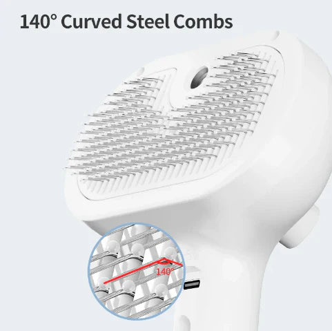 🔥Get 50% OFF today-3 in 1 Pet Steam Comb