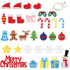🎄 Tots Touch™ Kids DIY Felt Christmas Trees 🎄