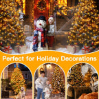 Christmas Tree Waterfall Lights with Ring