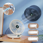 Wireless Wall Mount Desktop Fan