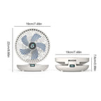 Wireless Wall Mount Desktop Fan