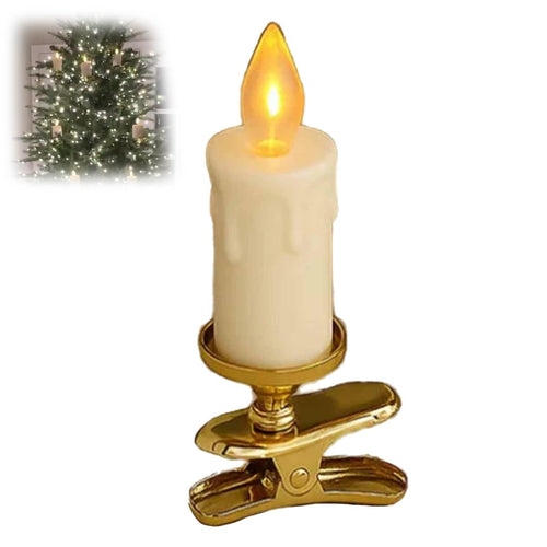 2025 New Arrival✨ Flameless Clip-On Christmas Tree Candles🕯️