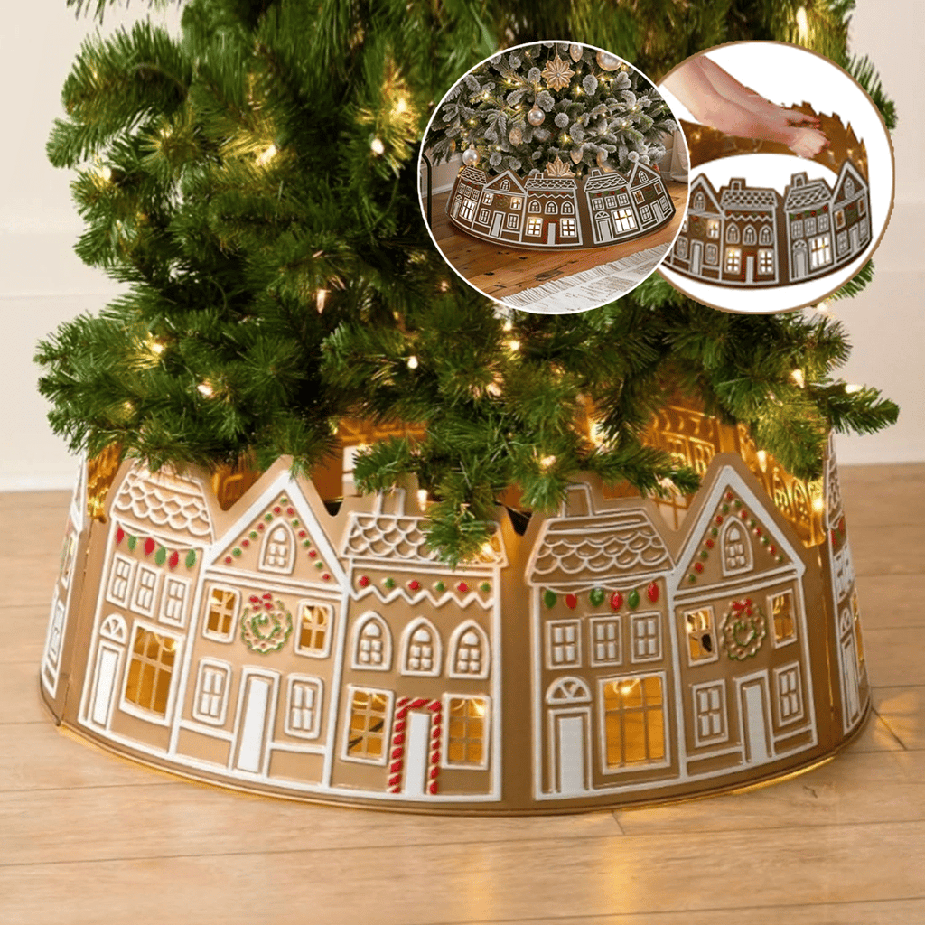 🎄Christmas Sale 49% OFF🎅LED Gingerbread ChristmasTree Collar