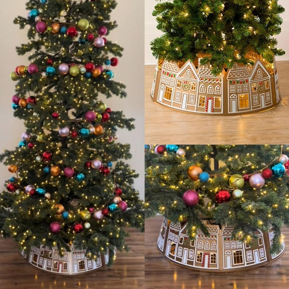 🎄Christmas Sale 49% OFF🎅LED Gingerbread ChristmasTree Collar