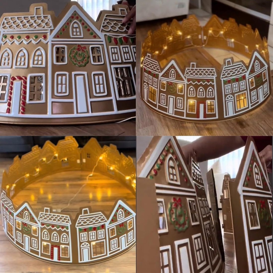 🎄Christmas Sale 49% OFF🎅LED Gingerbread ChristmasTree Collar