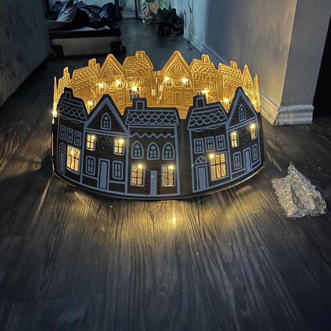 🎄Christmas Sale 49% OFF🎅LED Gingerbread ChristmasTree Collar