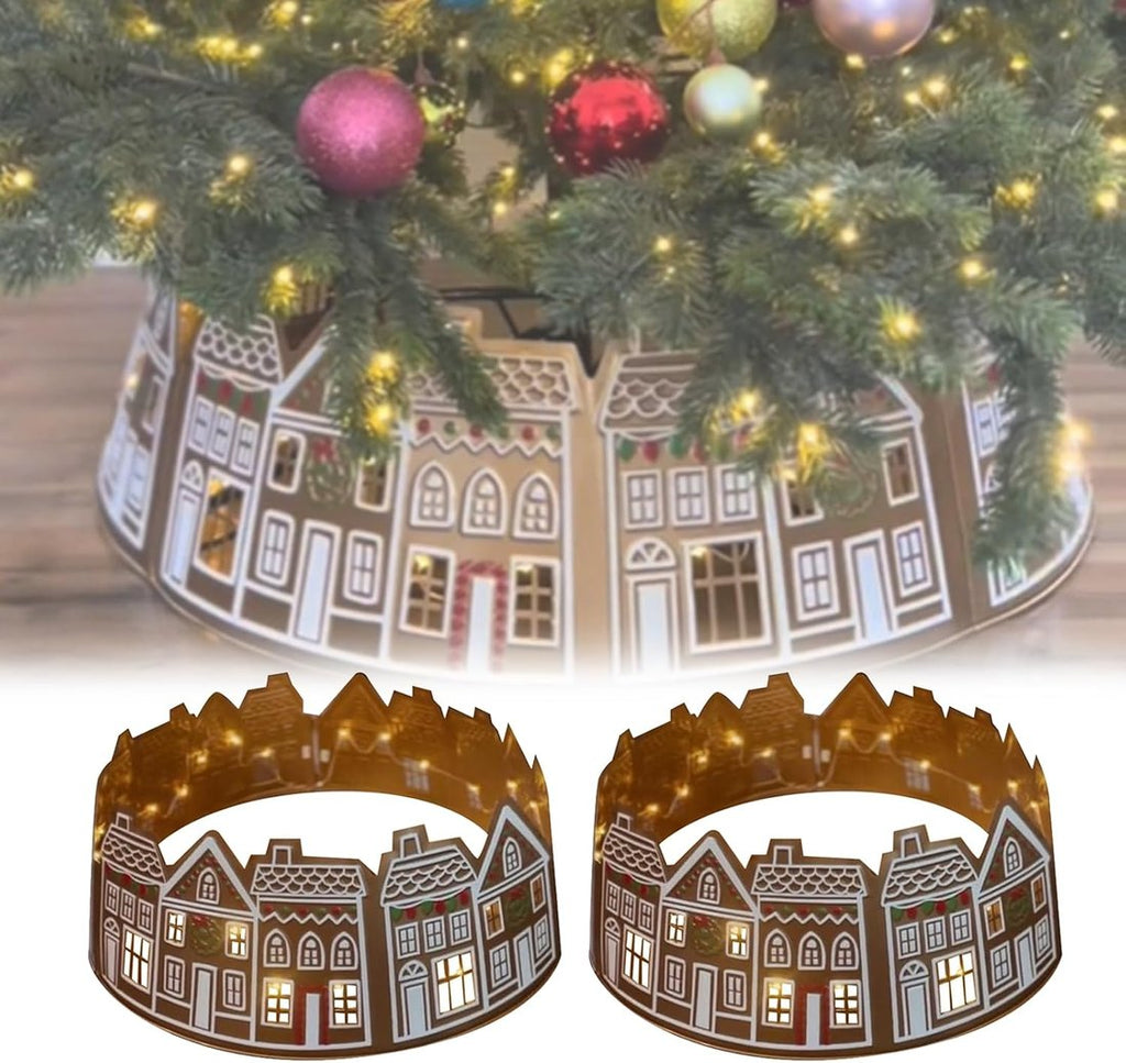 🎄Christmas Sale 49% OFF🎅LED Gingerbread ChristmasTree Collar
