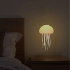 💥3D Jellyfish Night Light with Rotating Tentacles for Home Bedroom Decor