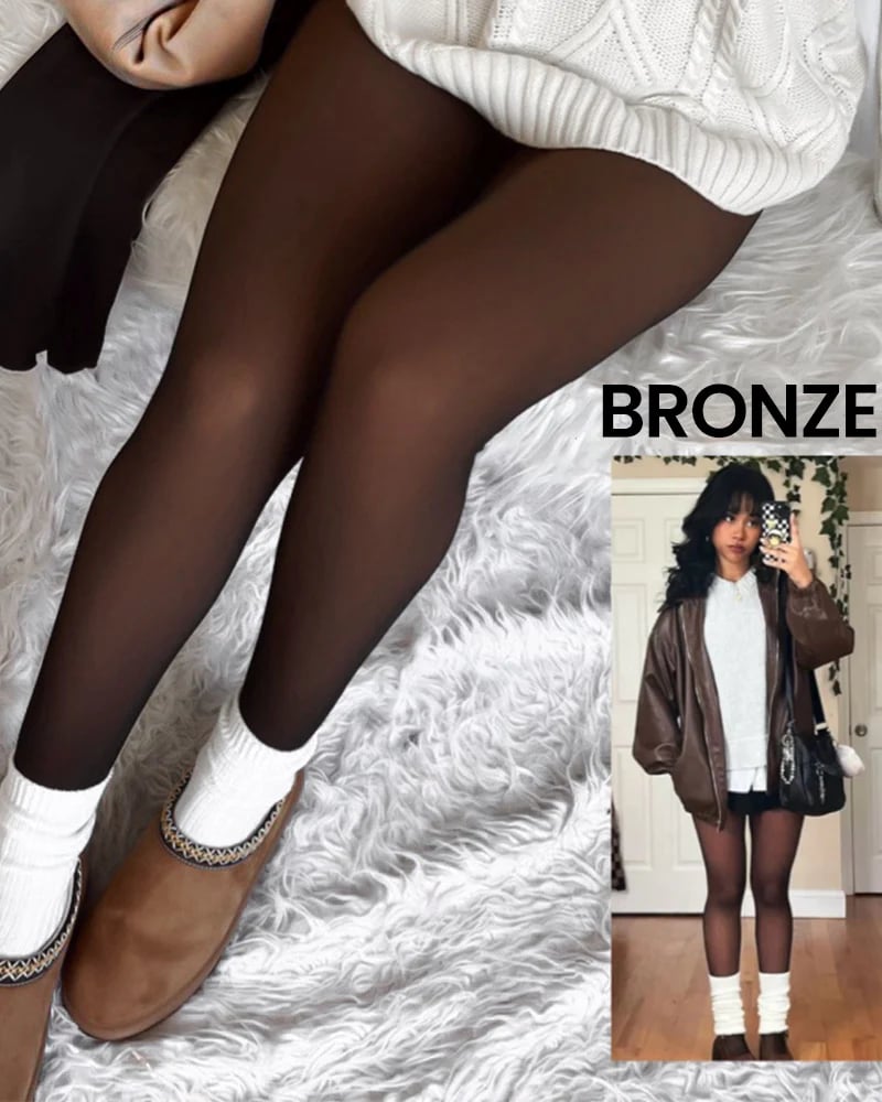 🔥(Hot Sale- 50% OFF)Flawless Legs Skin Toned Fleece Lined Tights