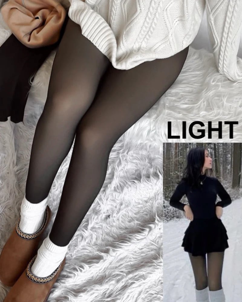 🔥(Hot Sale- 50% OFF)Flawless Legs Skin Toned Fleece Lined Tights