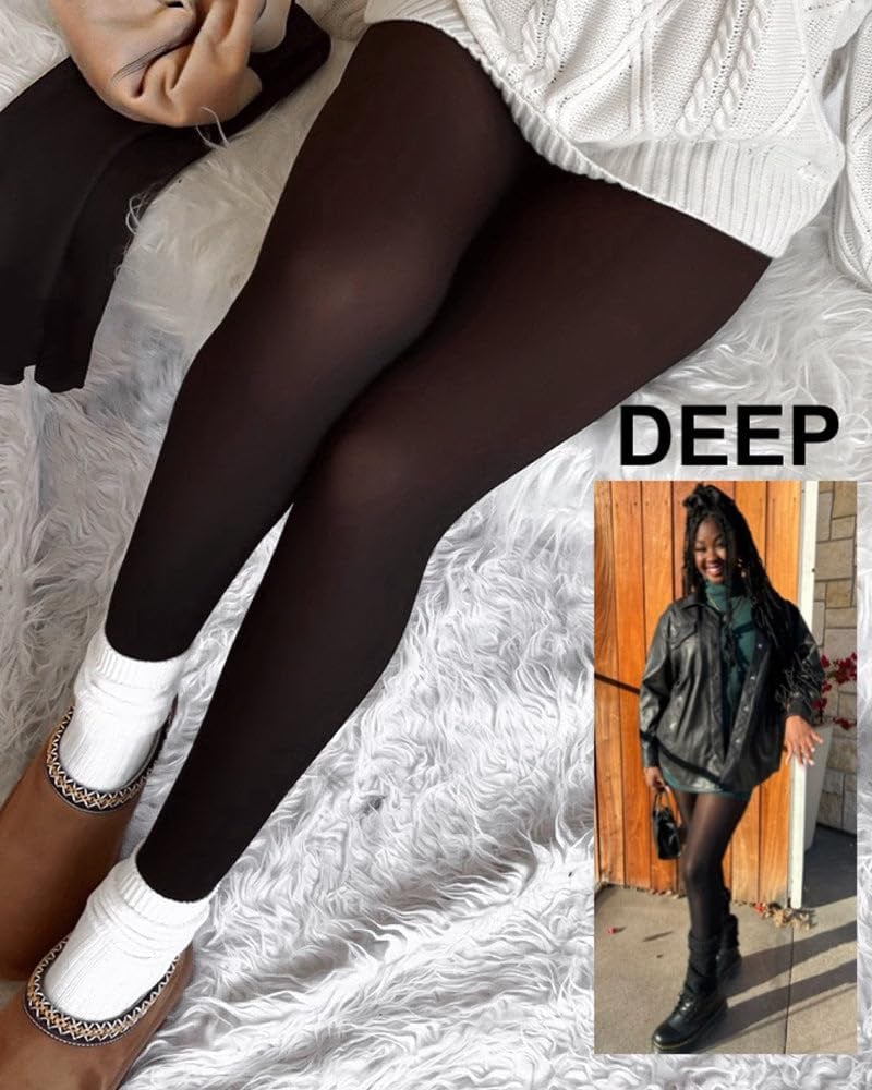 🔥(Hot Sale- 50% OFF)Flawless Legs Skin Toned Fleece Lined Tights