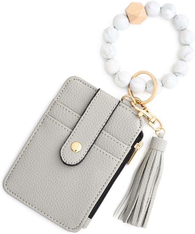 🔥World's bestsellers 💃Key Chain Bracelet with Silicone Beads Wallet