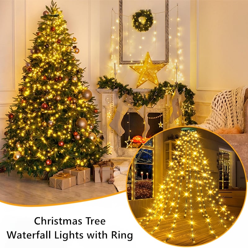 Last Day 49% OFF 🔥Christmas Tree Decor LED Dome Ambient Lights🎄✨