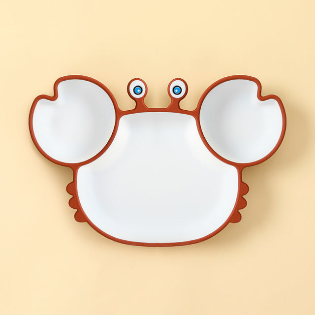 🔥World's bestsellers -🦀Cute Crab  Food Plates for Babies and Kids