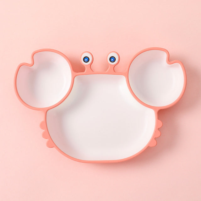 🔥World's bestsellers -🦀Cute Crab  Food Plates for Babies and Kids