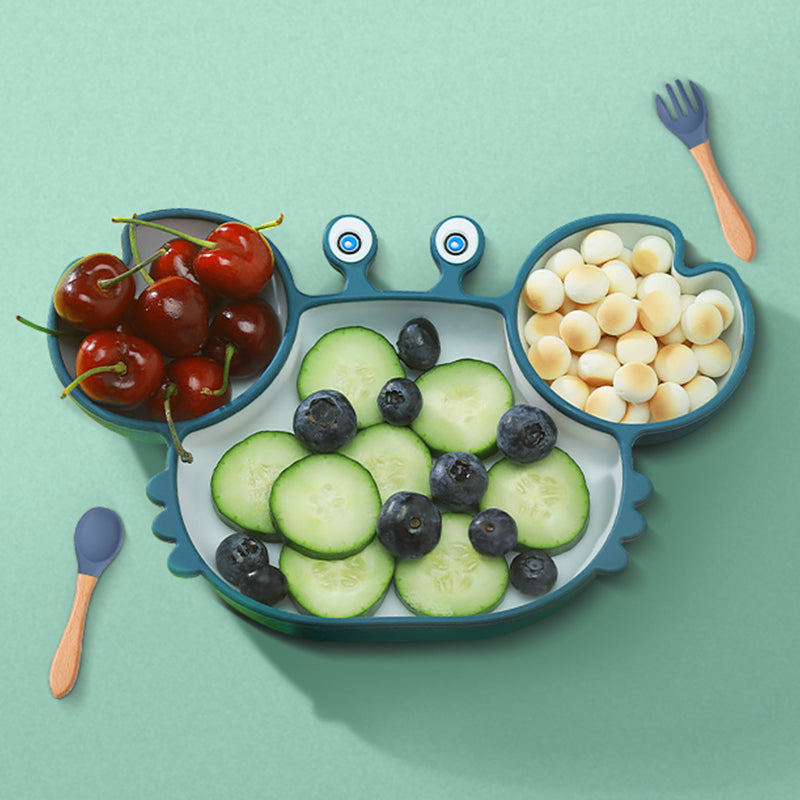 🔥World's bestsellers -🦀Cute Crab  Food Plates for Babies and Kids