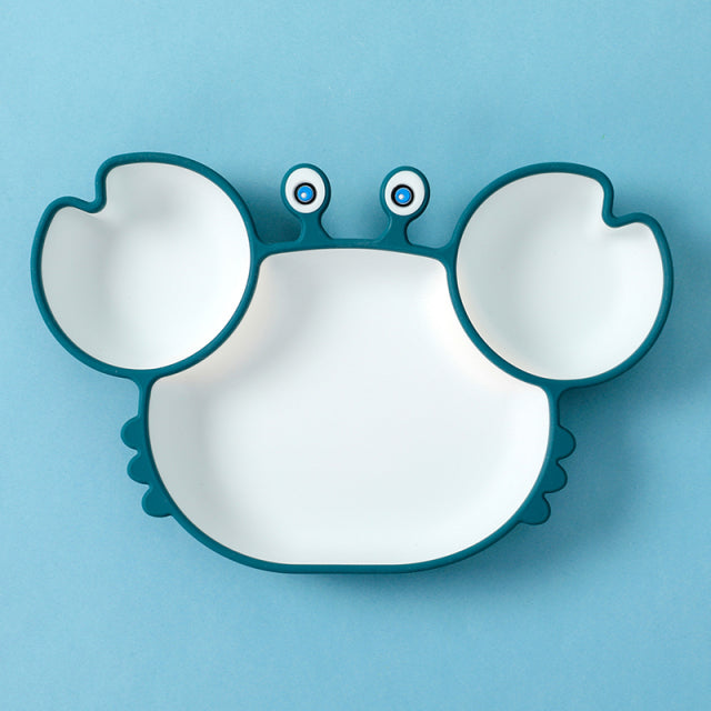 🔥World's bestsellers -🦀Cute Crab  Food Plates for Babies and Kids