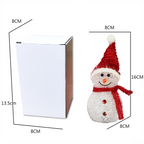 🔥Hot Christmas Sales～🎅Christmas Snowman Decorative Ornament Night Light✨