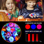 🎁Last Day Special 49% OFF-👻Halloween Light Up Ring💫