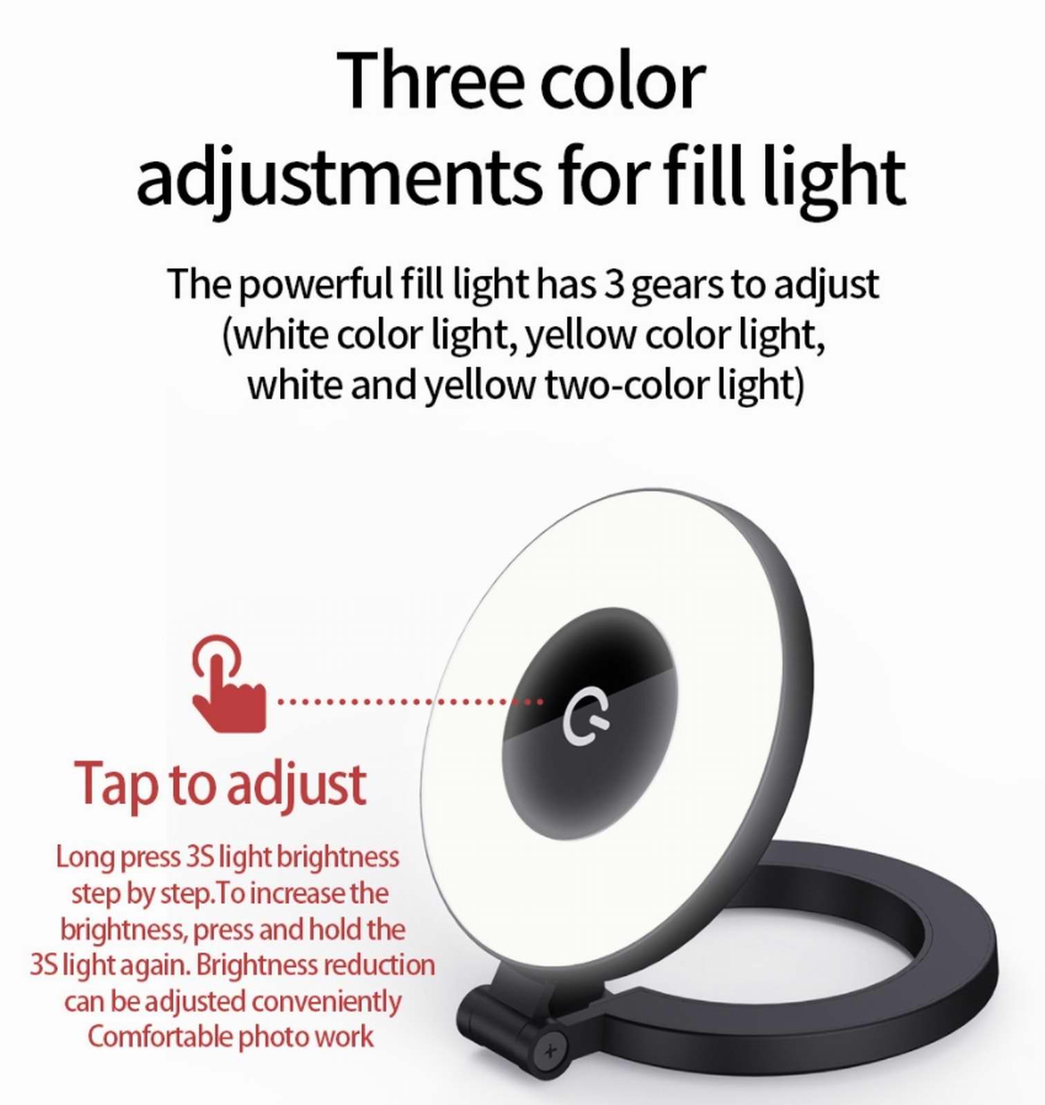 💥Last Day Special 49% OFF-Magnetische Selfie Ringlicht