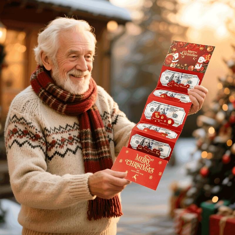 🎁Last Day Special 49% OFF-Christmas Cash Gift Envelope